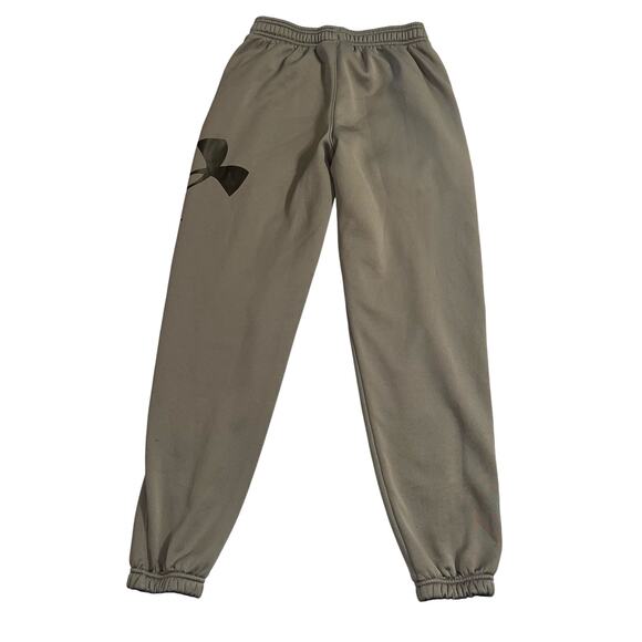 Under Armour Boys Joggers Sweatpants Athletic Storm Loose Fit Gray Large - Picture 5 of 10